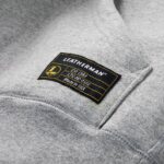 vaatteet Leatherman käsin piirretty logohuppari harmaa 8ZXZ78 - Image 5