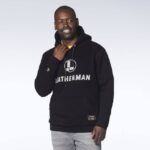 vaatteet Leatherman käsin piirretty logohuppari musta 8ZXZ77 - Image 2